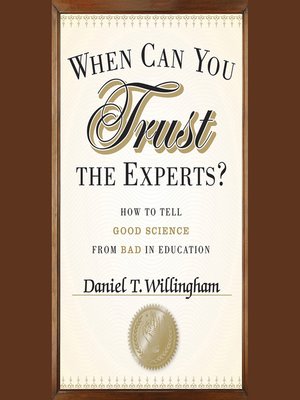cover image of When Can You Trust the Experts?